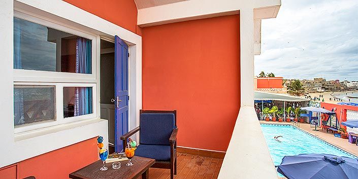 Hotel La Madrague Dakar Exteriör bild