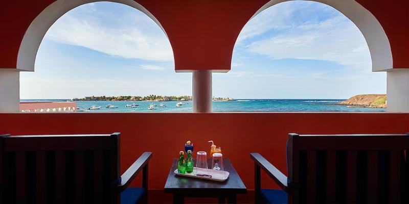 Hotel La Madrague Dakar Exteriör bild
